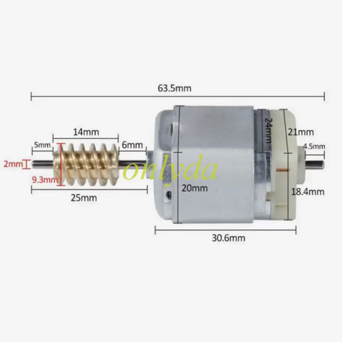 aftermarket  Benz steering lock motor ESL ELV Engine MotorSteering Lock WheelMotor For Benz W204W207W212for Johnson FC280