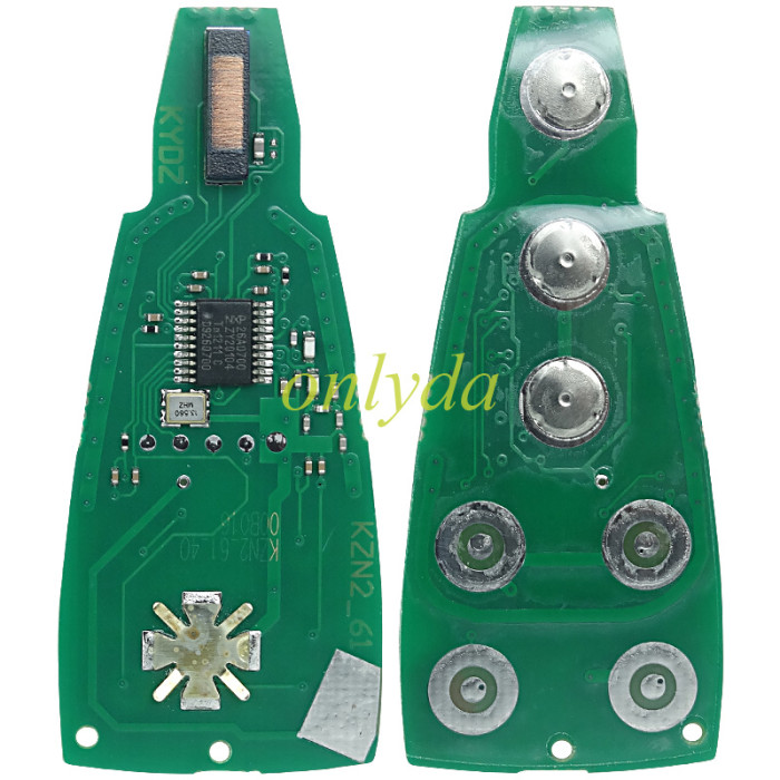 For Chrysler  remote key with PCF7961chip 433.92MHZ compatible with  iyzc01c and M3N5WY72XX  , totally 11 model key shell, you please choose which shell you need?