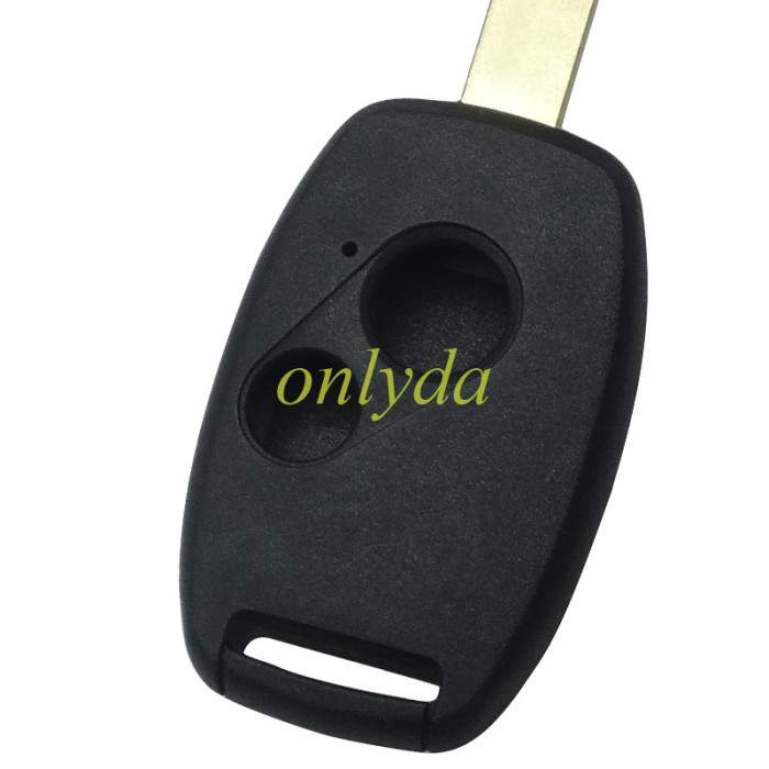 For Stronger Honda upgrade 2 buttons remote key shell （Without chip slot place) with badge