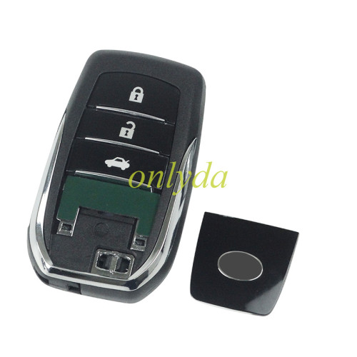 3 button key shell with car button