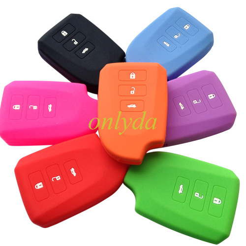 For Toyota 3 button silicon case，pls choose color
