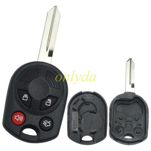 For Stronger Ford upgrade 4 button remote key shell