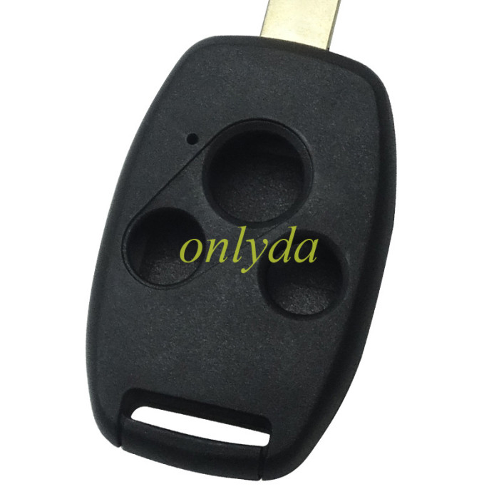 For Stronger Honda upgrade 3 buttons remote key shell have logo （With chip slot place)