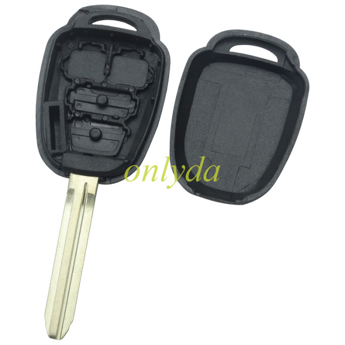 For Stronger Toyota upgrade 2 button remote key blank
