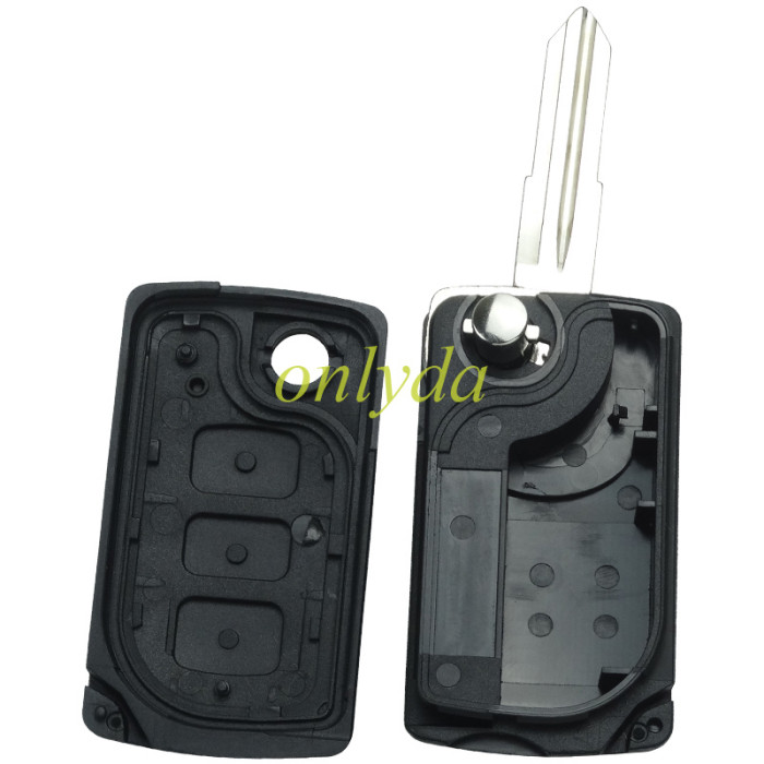 For Great Wall 3 button remote key shell without battery clamp