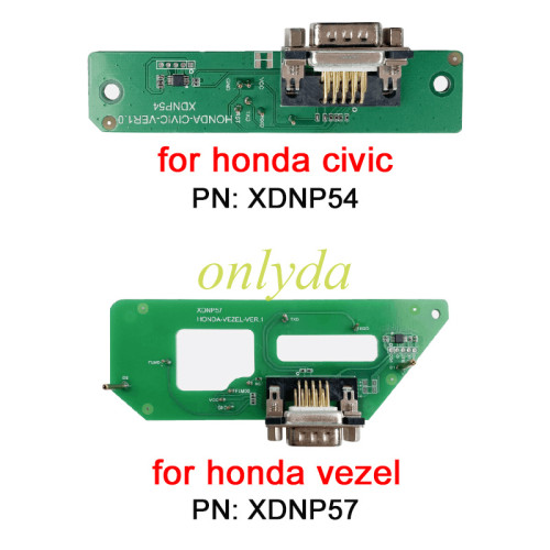 Honda welding-free adapter for Honda Avancier 2019-          Honda Civic 2019-               Honda CRV-2019-                Honda XRV-2019  work with VVDI Pad