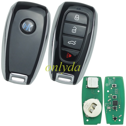 KEYDIY Remote key 3+1button ZB41 smart key for KDX2 and KD MAX
