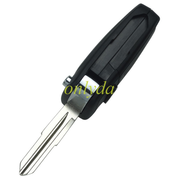 For 2 button flip remote key blank with left blade