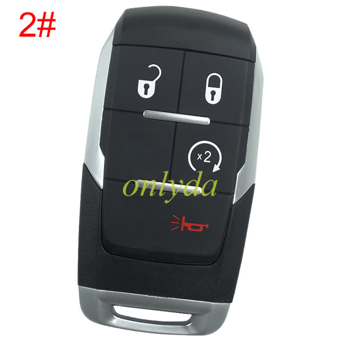 For Chrysler button  key shell with key blade  without light