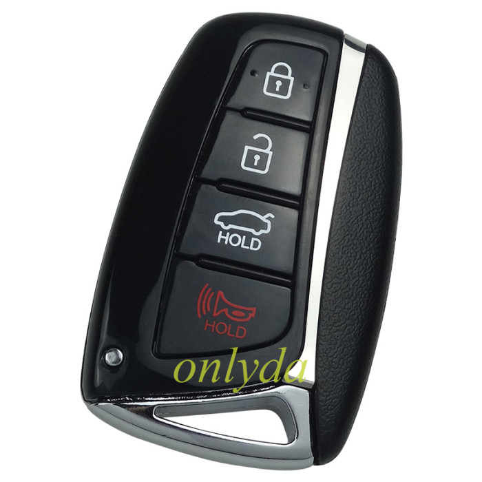 For Hyundai 3+1 button original remote key 434MHZ 4D70+dst40 Model:SEKSHG10B0B KCC:SCK-SEKSHG10B0B CMIIT ID: 2011DJ0456 smart car key for 2010 2011 Hyundai Grandeur 4D60 95440-3V035