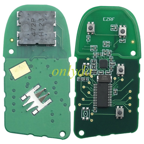 For Jeep smart key with 434mhz with 4a chip for Jeep Compass  included SIP22 key blade FCC:M3N-40821302