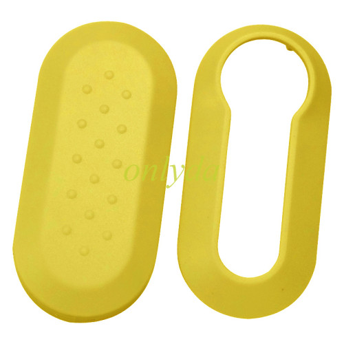 For fiat key shell part yellow
