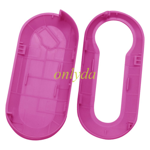 For fiat key shell part pink