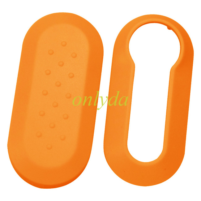 For fiat key shell part orange