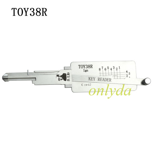TOY38R  Key reader locksmith tools
