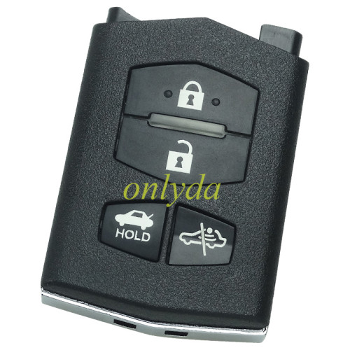 For Mazda 4 button remote key case