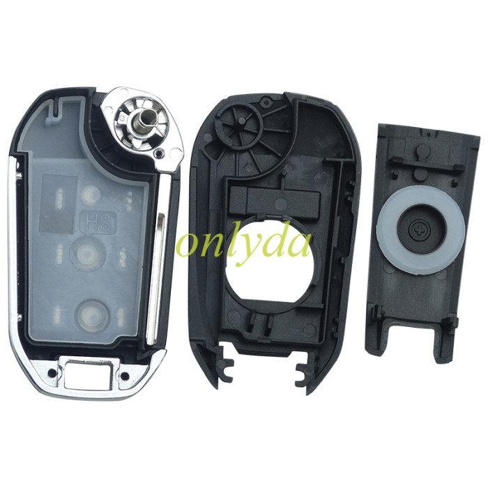 For Peugeot 3 button remote key blank   , without  badge ,have Va2 and HU83 blade , pls choose blade and button