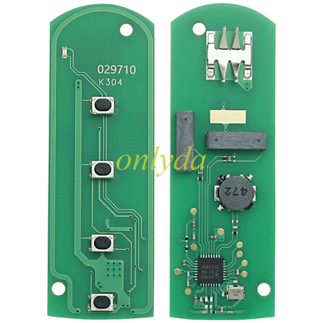 KEYDIY Remote key 3button ZB44-3/ZB44-5 smart key for KDX2 and KD MAX  ONLY PCB