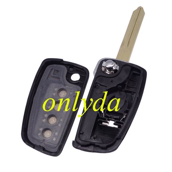 For Nissan 4 button  remote key with 315mhz   electronic wave model FCCID is KBRASTU15