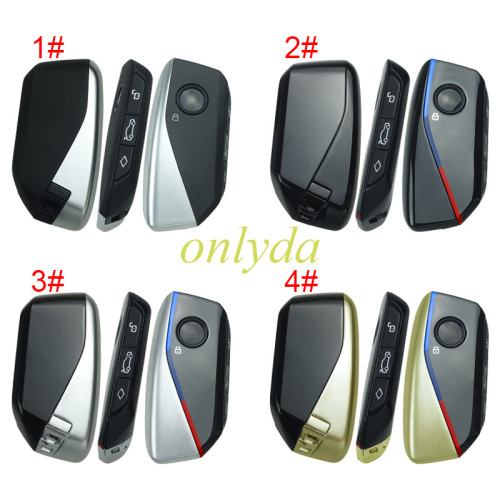 For BMW Modified NEW style remote key shell with 3button, pls choose the model