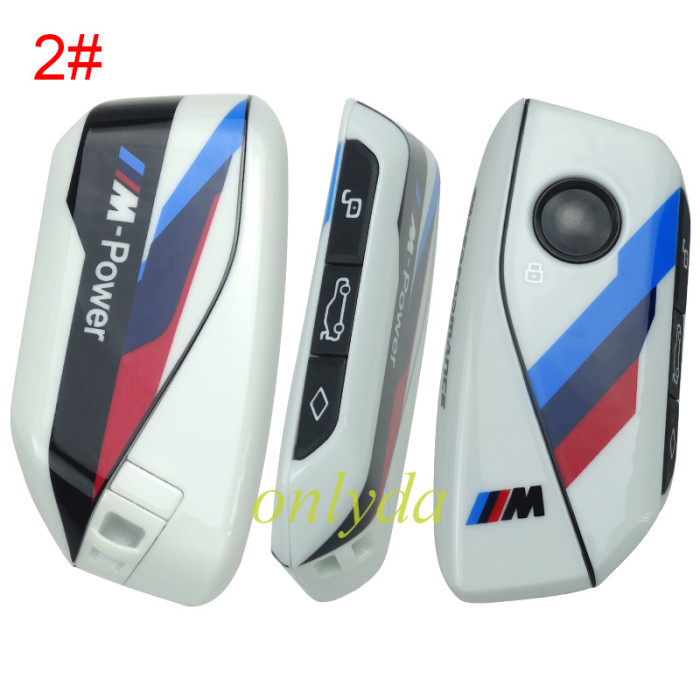 For BMW Modified NEW style remote key shell with 3button, pls choose the model