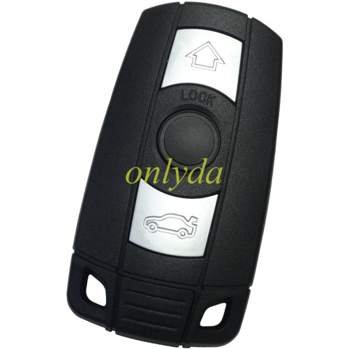 For Bmw 5 series remote key case  with emergency blade three parts