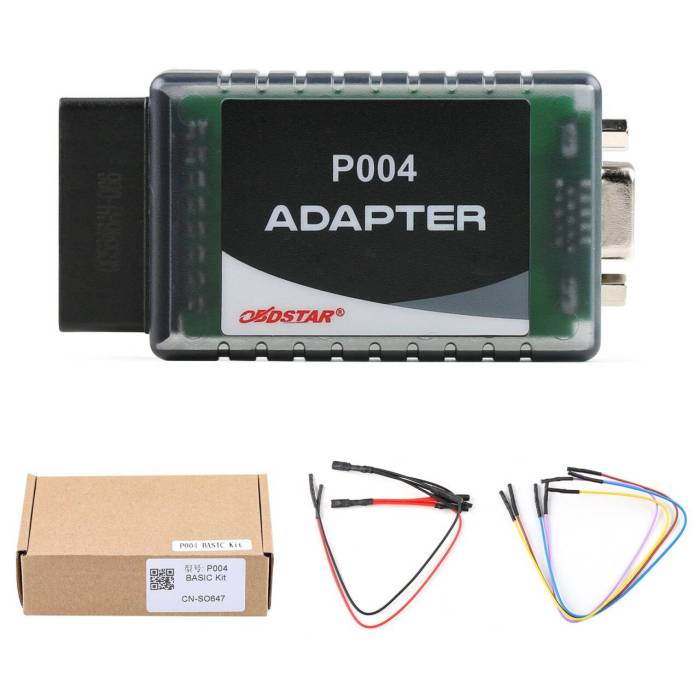 OBDSTAR P004 adapter is designed for ECU programming, reading or writing data in bench mode