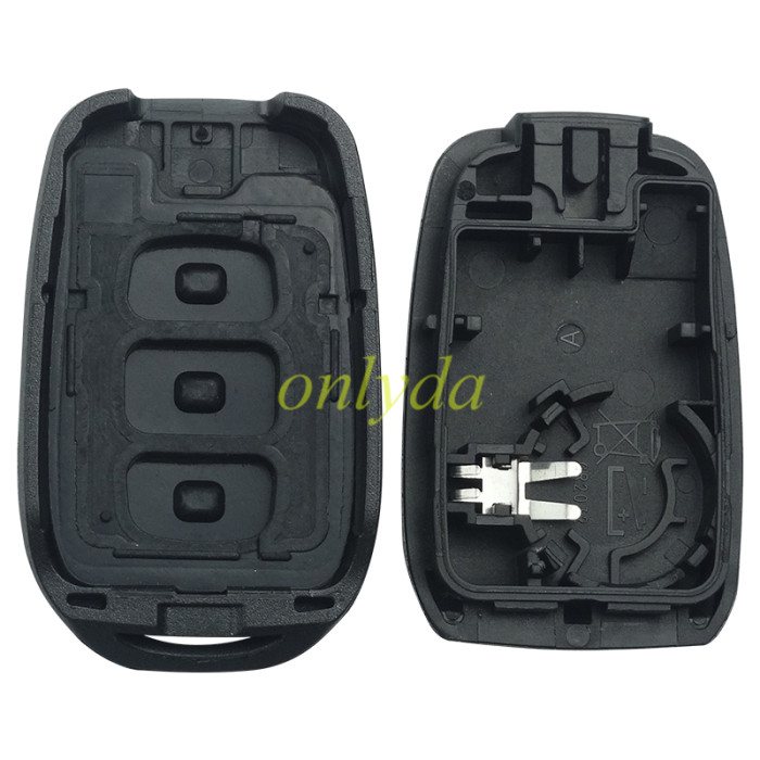 For Renault  Dacia 3 button remote key blank with logo,VA2