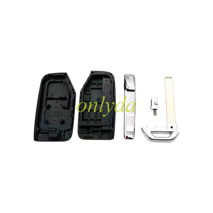 For Kia remote key shell with battery holder with badge, pls choose the button