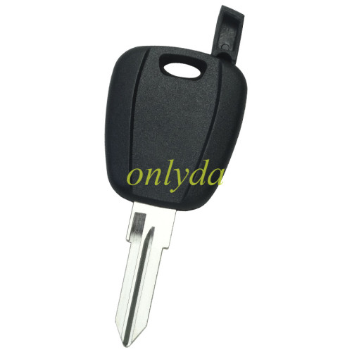 For FIAT transponder key blank with GT10 blade（can put TPX long chip and Ceramic chip)  black color is BLACK NO badge