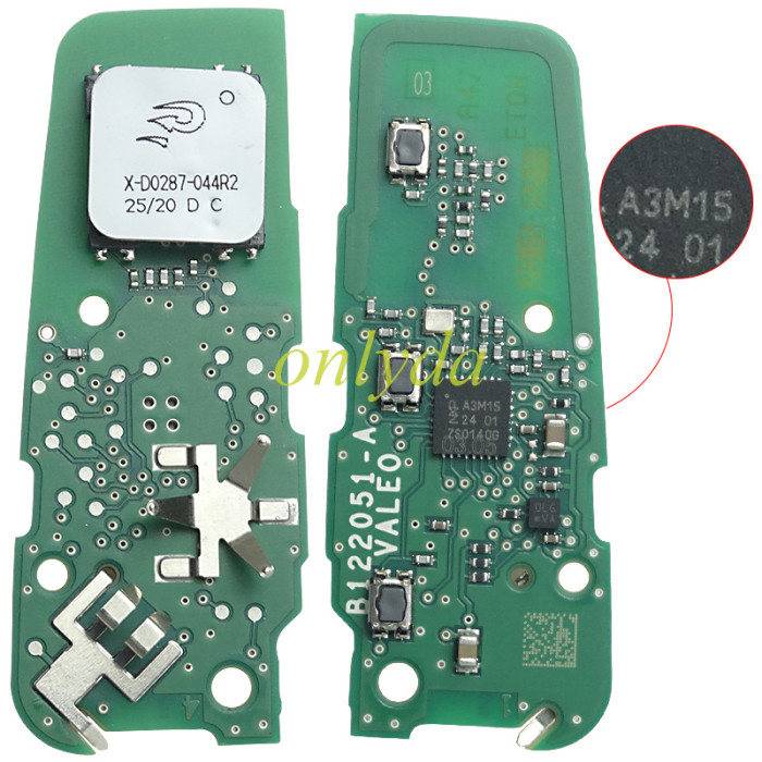 For OEM Citroen 3 button  remote key with light/trunk button   with hitag aes chip/ NXP 4A chip，with 434MHZ,please choose frequency.