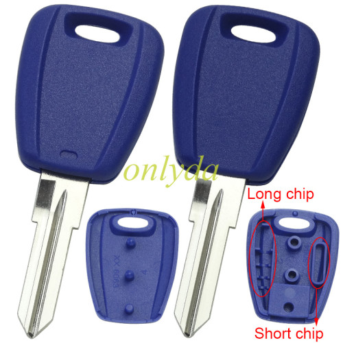 For Transponder key blank (blue) with GT15R blade