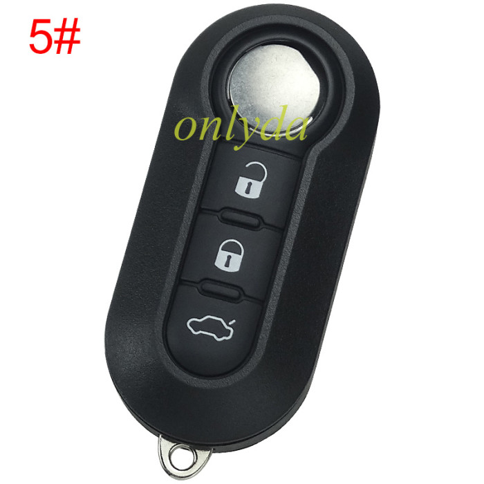 (M.Marelli BSI System) FIAT:Ducato,Bravo,500L PEUGEOT:Boxer  CITROEN:Jumper ALFA ROMEO:Giulietta IVECO:Daily 3 button remote key  PCF7946-434mhz  key profile:SIP22  with 434mhz with SIP22 blade 7946 chip ,  original PCB+aftermarkt key shell