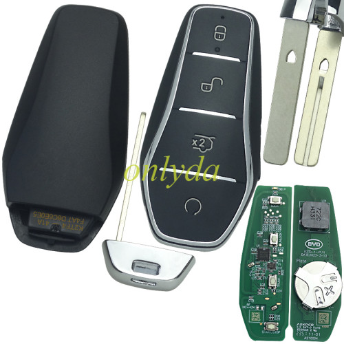 Key for electric vehicles BYD Yuan plus, Seal, Qin Plus, Song Max. Original remote key K2TF4-41A F4ATDC0690E2 433.92mhz 46CHIP 