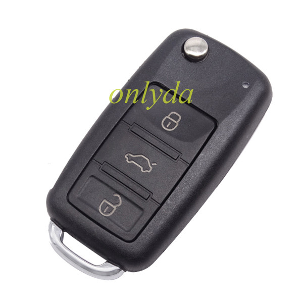For  VW Touareg 3 button remote key blank