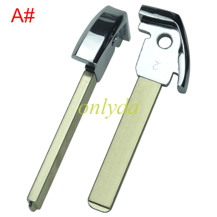 For Opel 3 button remote key blank with light button,pls choose the model and blade?