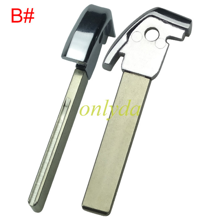 For Vauxhall 3 button remote key blank with trunk button,pls choose the model and blade?