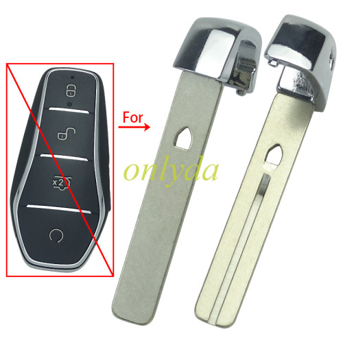 For BYD  remote key emergency blade