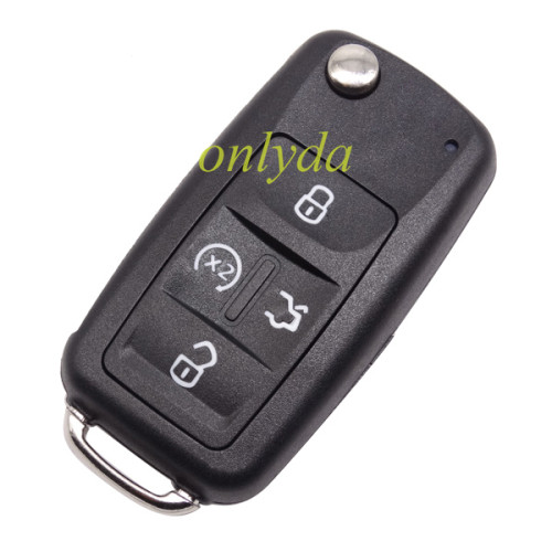 For  VW 4 button remote  key shell