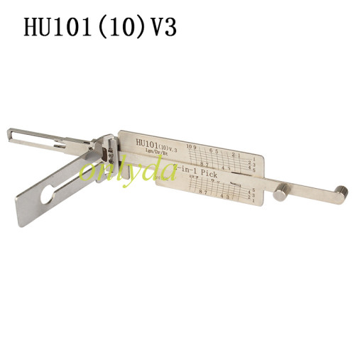 For HU101-focus3-IN-1 Lock pick, for ignition lock, door lock, and decoder, genuine ! used for Ford Focus，Land Rover Series，Volvo S40 XC60 V40