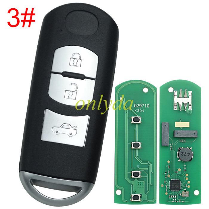 KEYDIY Remote key 4button ZB43-4 smart key for KDX2 and KD MAX