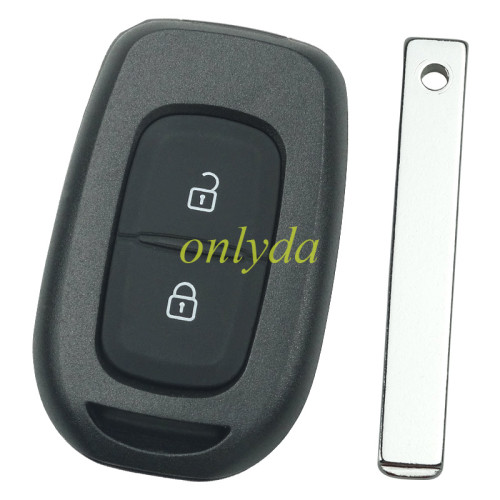 For Renault 2 button remote key blank with logo place, please choose the blade