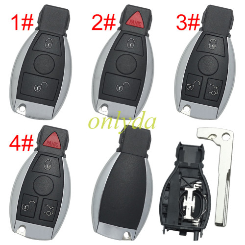 For Benz remote key shell, pls choose the button