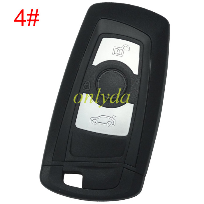 For BMW 3 button remote key blank with blade, pls choose color