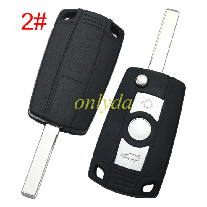 For BMW 3button remote blank , pls choose the blade
