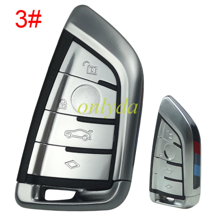 For BMW  remote key shell with blade, pls choose the button