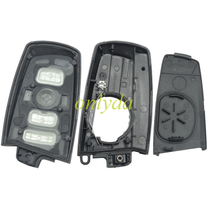 For BMW 4 button remote key blank with blade, pls choose color