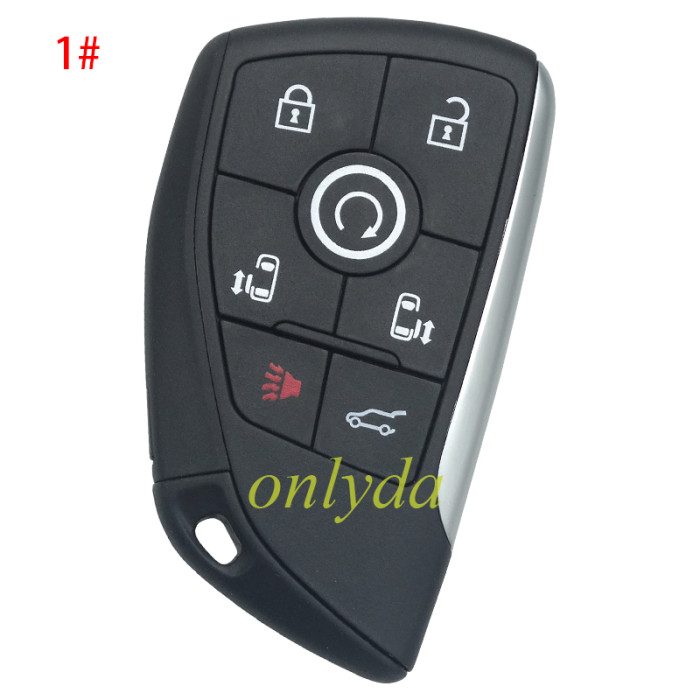 For Chevrolet remote key  shell without badge place(please choose button)