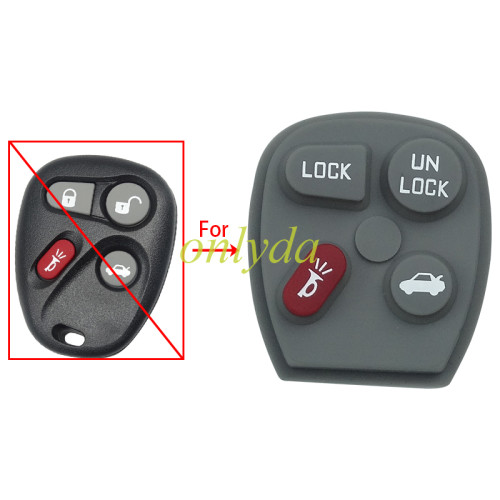 For Buick 3+1 Button key Pad
