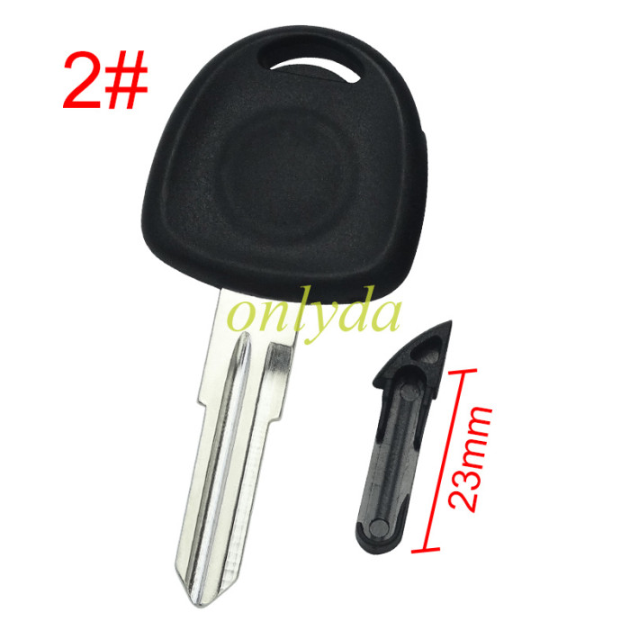 For Buick transponder key shell without badge, pls choose the blade
